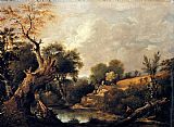 John Constable Famous Paintings - The Harvest Field